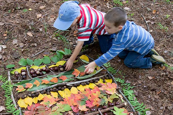 Take Maths Play Outdoors With Loose Parts