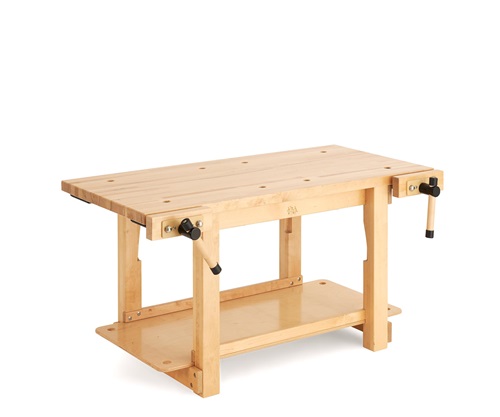 Child-sized wooden workbench | Sturdy play workbench | Community